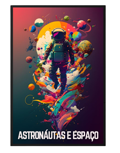 Astronauta e espaço